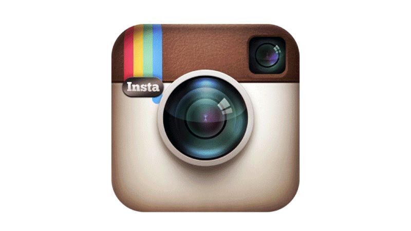 instagram logo white