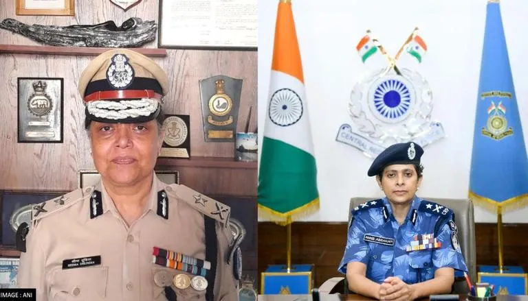 two women officers promoted to IG rank