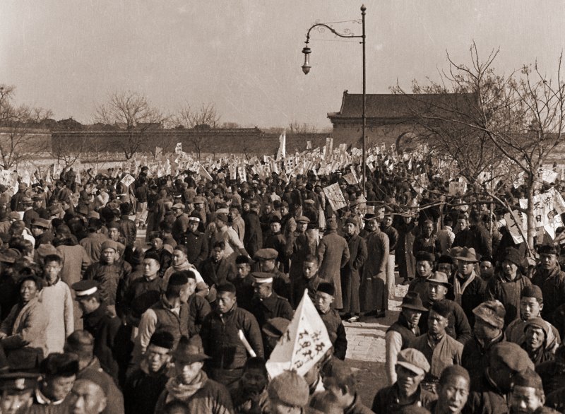 may fourth movement - a students protest in china