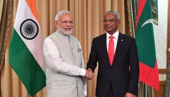 India has close relations with the Maldives