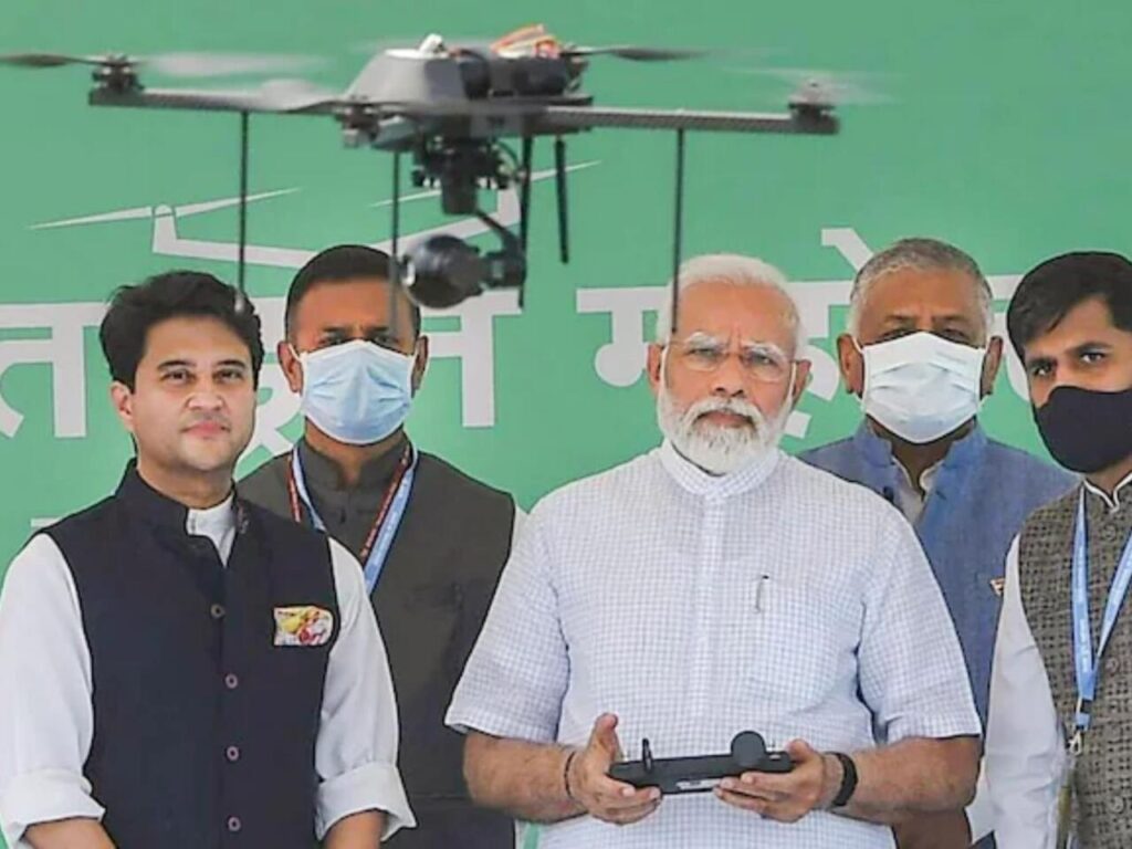 drone development in india 