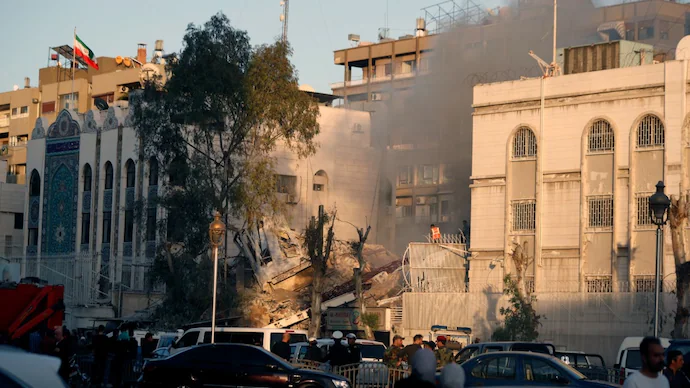 Israeli Strike on Iran Embassy in Syria