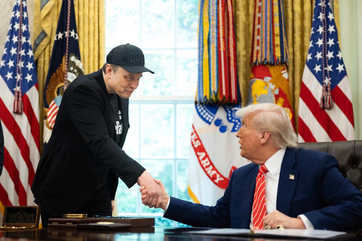trump vs elon musk