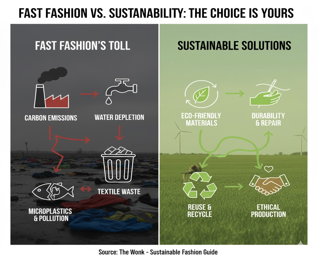 Fast fashion is harming the environment