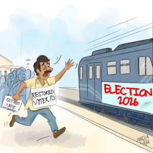 The Voter List and the Battle for Trust : The Ultimate Democratic Question 